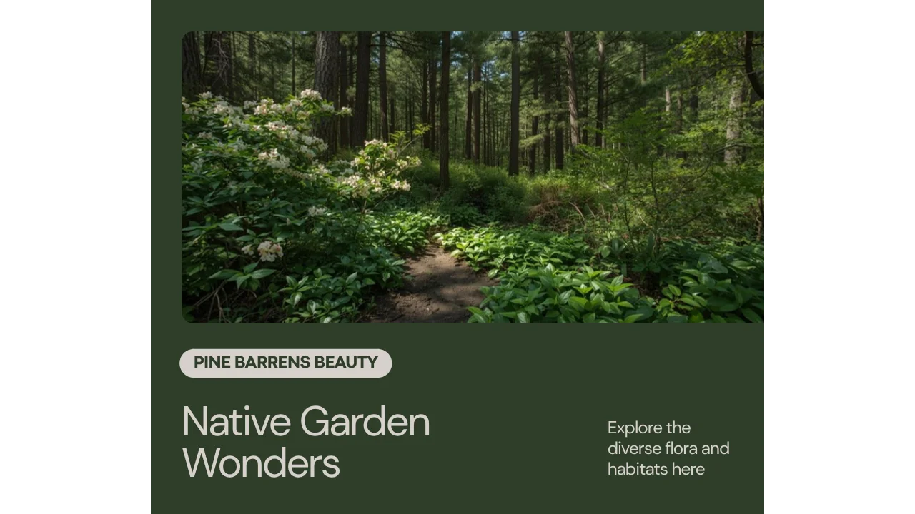 Native plant landscaping in Egg Harbor City, NJ