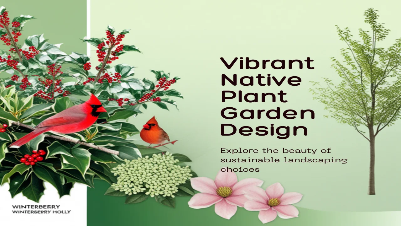 Native plant garden design in a Pleasantville, New Jersey residential landscape