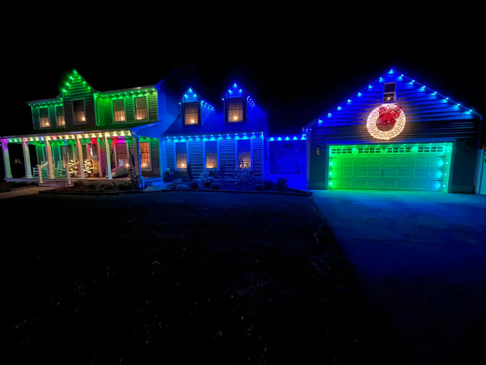 Green & Blue Split in Northfield, NJ