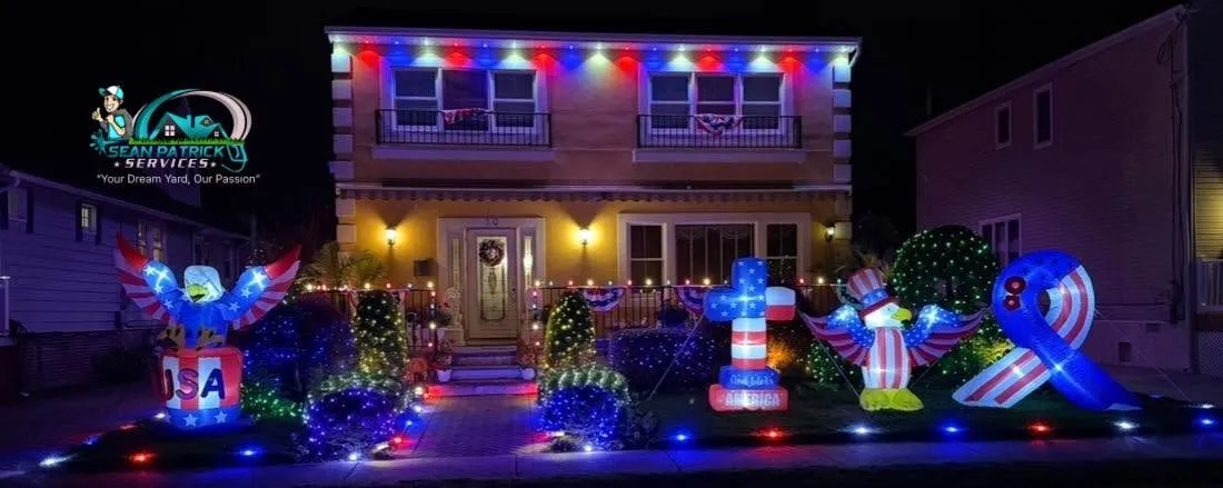 Patriotic Panorama in Ventnor City, NJ