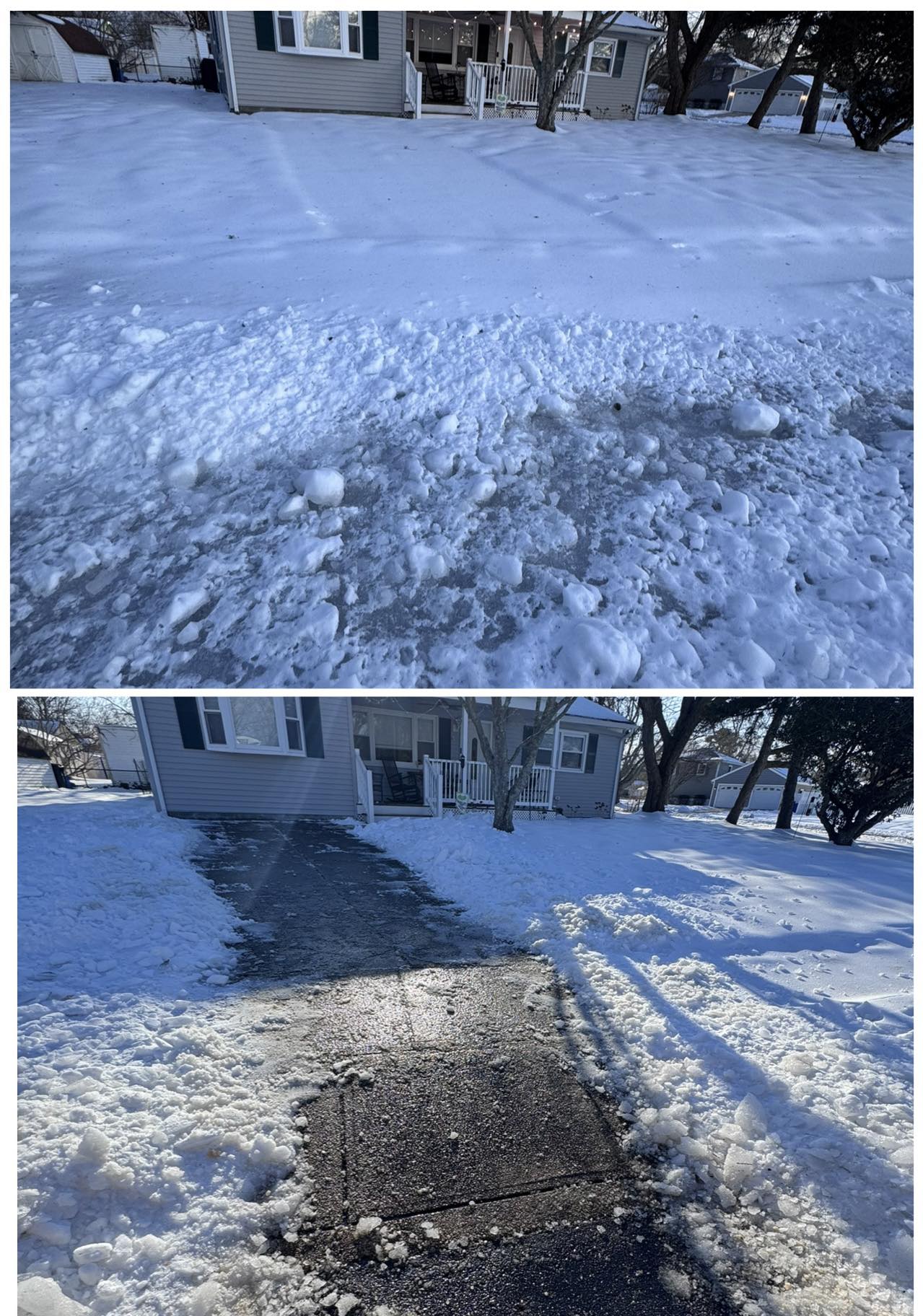 Snow removal service